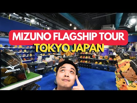 Exploring The Mizuno Head Store In Tokyo (Flagship Store) | Japan Vlogs