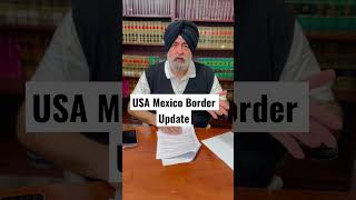 USA Mexico Border Update - #shorts #usamexicoborder