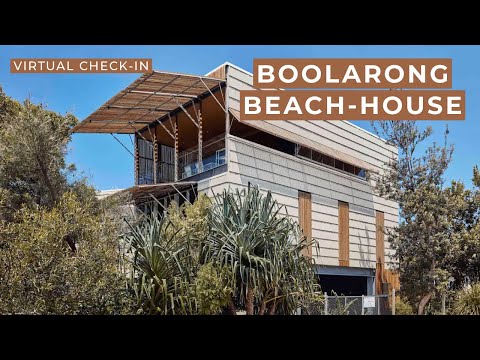 *HOUSE TOUR* Boolarong is an architectural beach house on North Stradbroke Island, Queensland