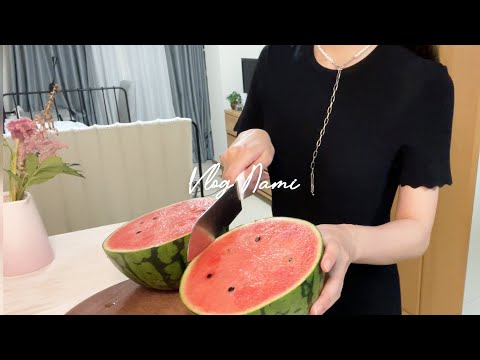 Spend at home to avoid the heat｜Picard Haul and summer cooking | Japanese office worker VLOG