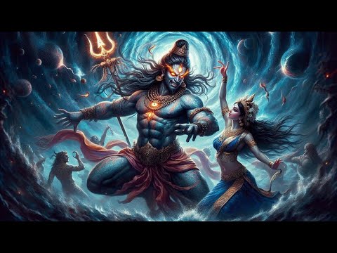 Divine Love: Mahakaal and Parvati's Eternal Bond | Enchanting AI Art