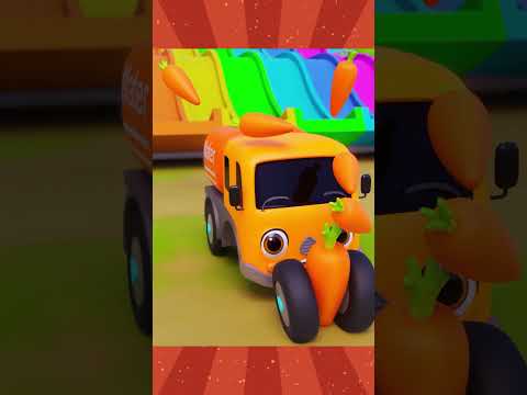 Learn Colours with Slide Song | Colors for Kids |  #short3d #shortsviral #shortsyoutube | Baby Car