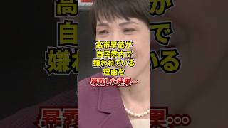 高市早苗「根回しの紙はシュレッダーしちゃいました」