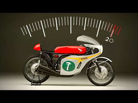 The 6 Cylinder racebike that revved to 20k rpm in the 1960s