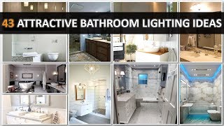 43 Attractive Bathroom Lighting Ideas - DecoNatic