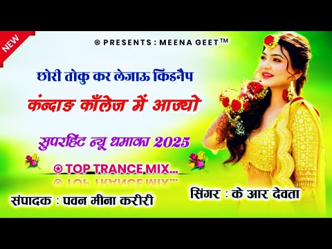 छोरी तोकु कर लेजाऊ केडनैप कंन्दाड कॉलेज म आज्यो Mix Kr Devta Meena Geet Remix Dj Song !!