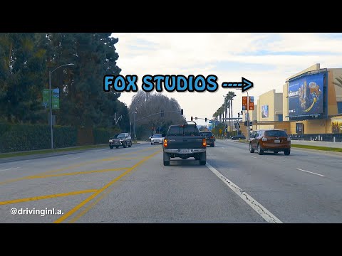 CHEVIOT HILLS TO CULVER CITY | STREETS OF L.A. | 4K #scenery