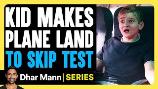 Kid Makes Plane Land To Skip Test - Mischief Mikey S1 E03 | Dhar Mann Studios