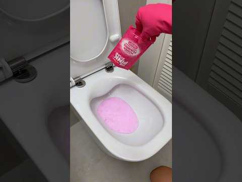 Bathroom Cleaning #asmr #asmrcleaning #asmrcleaningproducts #thepinkstuff