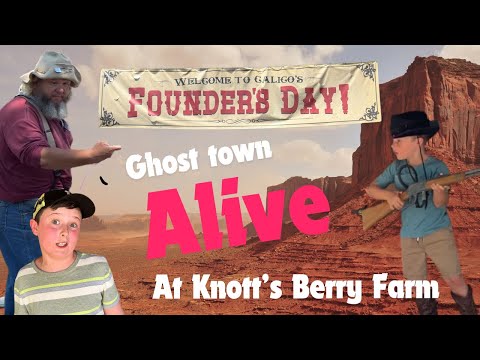 Ghost Town Alive! Full Experience @knottsberryfarm