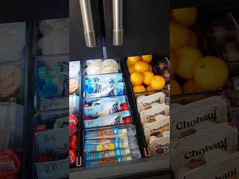 Restocking thre fridge drawer with chilly snacks to kick off summer break ☀️😎🧀