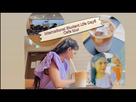 International Student Life Day6| Cafe Tour| friend’s gathering|study day #dailyvlog #youtube #cafe