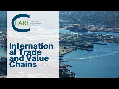 International Trade and Value Chains