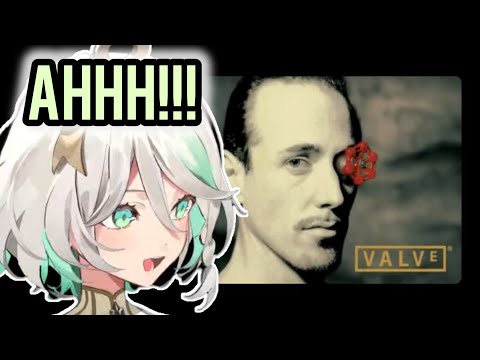 Cecilia got JUMPSCARED by the Valve Intro | [Cecilia Immergreen / Hololive EN]