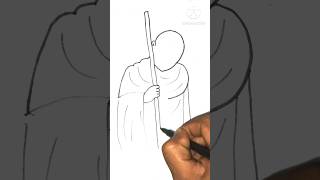 Gandhiji drawing from number '3' #shorts #drawing #trendingshorts