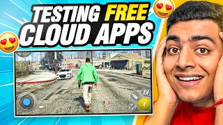 I Tried The Best FREE CLOUD GAMING APPS On Android 😍 | 2024