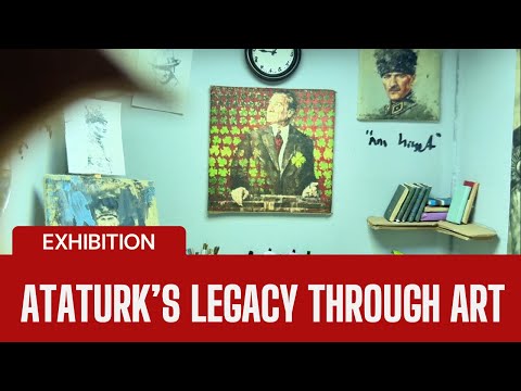 Atatürk’s Legacy Through Art: Emirhan Bıçakcı’s Exhibition at Taşbaşı Cultural Center 🇹🇷🎨🖼️✨