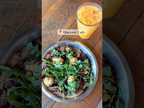 Plant based farm-to-table restaurant! 📍Harvest Cafe