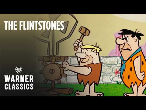 The Flintstones | The Invention of Flight | 1960 Pilot Episode Clip | Warner Classics