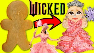 Wicked Movie Glinda Gingerbread Man Cookie Decoration DIY