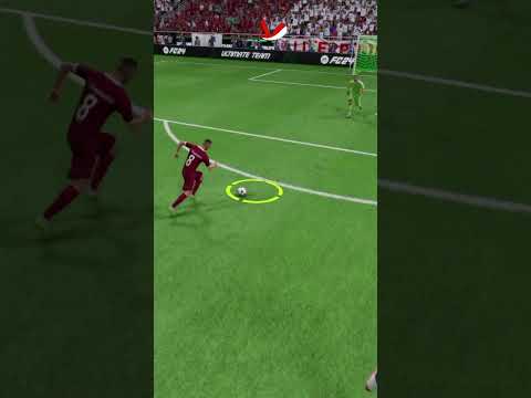 When goal keeper presses to much, best way to score EA FC24