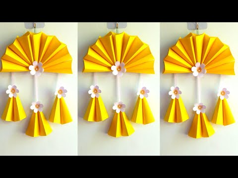 DIY wall hanging easy and beautiful | Beautiful and Unique wall hanging | Easy wall decoration .