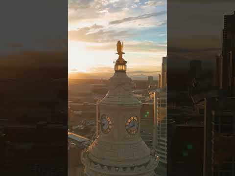 Colorado Sunsets are Unbelievable! #sunset #drone #Colorado #downtown #cityscape #photography #mavic