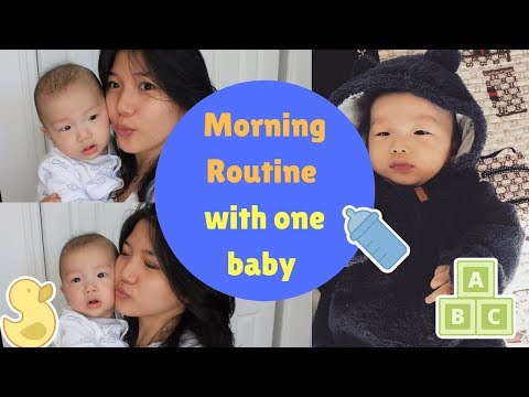 Morning Routine with a baby! | Working at home mom with baby