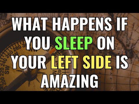 What happens if you sleep on your left side is amazing | Awakening | Spirituality | Chosen Ones