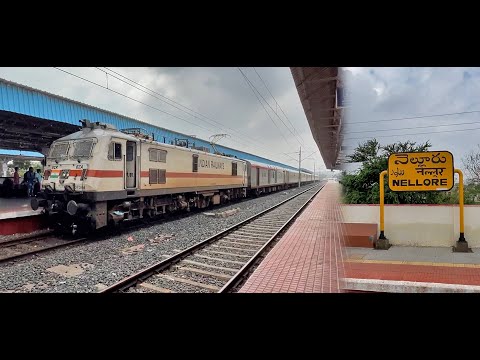 Janshatabdi Express and AC Express arriving at Nellore | Nov 2021