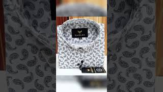 Luxury handcrafted premium printed shirt #premiumshirts #printedshirt #cottonshirt