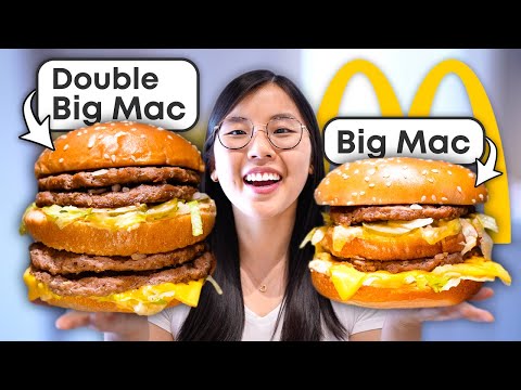 Is McDonald’s New DOUBLE BIG MAC better than the Regular Big Mac? 🍔