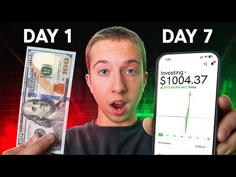 I Tried Turning $100 into $1,000 in a Week Trading Options