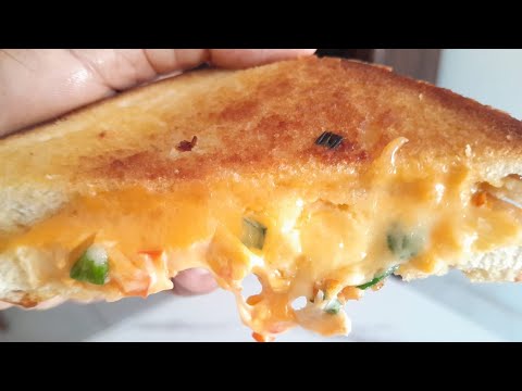 How to make Grilled Cheese Sandwich | In a Pan | Simple & Flavourful