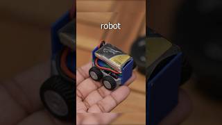 i build the Smallest Robot Car #diyprojects #3dprinting #arduino #shorts