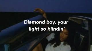 SZA - OD / Diamond Boy (unofficial visualizer HQ + lyrics)