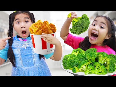 Suri Annie and Sammy Learn to Share & Eat and Cook Healthy Food