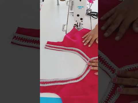 lace work blouse designs stritching video @Thaslimboutique #viralvideos