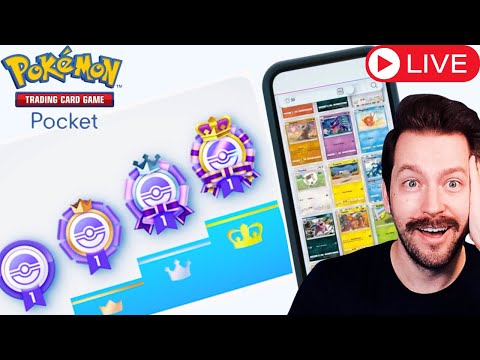 Off Meta & Viewer Decks 45 Wins Emblem Climb! Pokemon TCG Pocket Stream