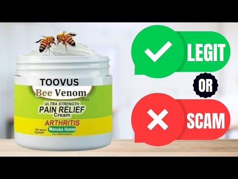 Bee Venom Pain Relief Cream Review - Legit or Scam?