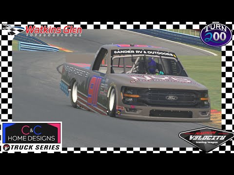 Maximum Velocity C&C Home Designs Truck Series PLAYOFFS - Round 1, Race 2 at Watkins Glen