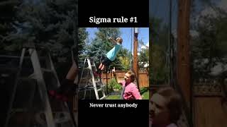 Sigma rule no 1 Never trust anybody #sigma #malesigmarule #sigmarulemale#nevertrustanybody