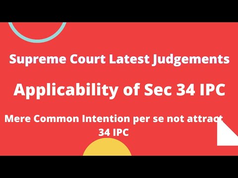 Supreme Court/Latest Judgements/ Section 34 IPC/ Common Intention/ Without further of act/Jasdeep