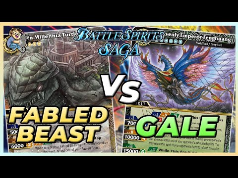 Battle Spirits Saga: Genbu Fabled Beast VS Heavenly Emperor Gale [BSS03 Meta]