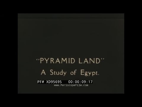 “ PYRAMID LAND – A STUDY OF EGYPT ” 1920S TRAVELOGUE    HISTORIC TEMPLES OF ANCIENT EGYPT XD95695