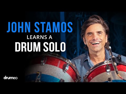 John Stamos Learns A Drum Solo In 10 Days