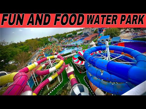 Best Water Park In Delhi 😍 | Unlimited Free Food 😋 | Fun And Food Water Park | @Nishusvlogs