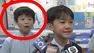 [網上熱話］升中派位2024 - 油天小學生「O嘴」錯愕表情爆紅，超攪笑訪問同學語出驚人