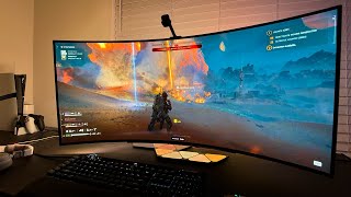 Helldivers 2 is GORGEOUS on a 2024 LG 45" UltraWide OLED | BEST Gaming Monitor w/ Lossless Scaling