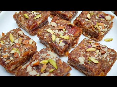 Khajoor pak recipe / Khajur pak banavani rit / ખજૂરપાક બનાવવાની સરળ રીત / Gujarati sweet recipe